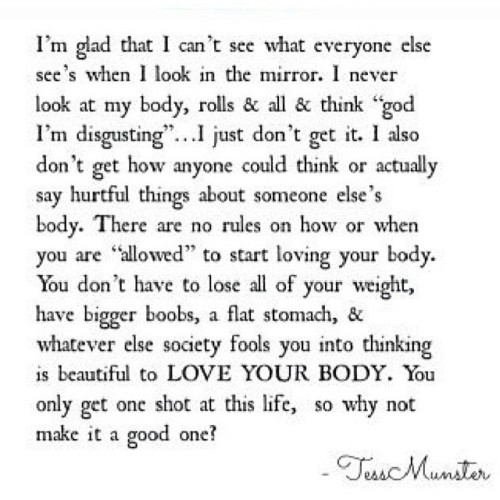 tessmunster:  #effyourbeautystandards 