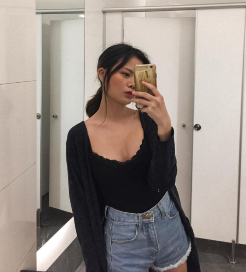sweetmeimei:  I think she’s damn hot but so rarely seen on tumblr! Little slut who enjoys guys