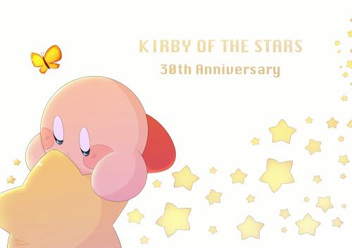 Happy Birthday Kirby ⭐️27.04.1992Thank you for the 30 years.