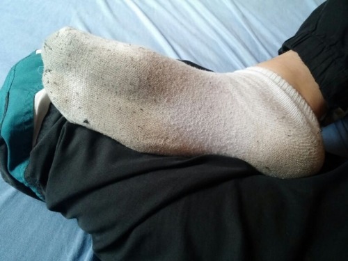 socksandsex:  Hot, dirty, German socks. Thanks dude!! 