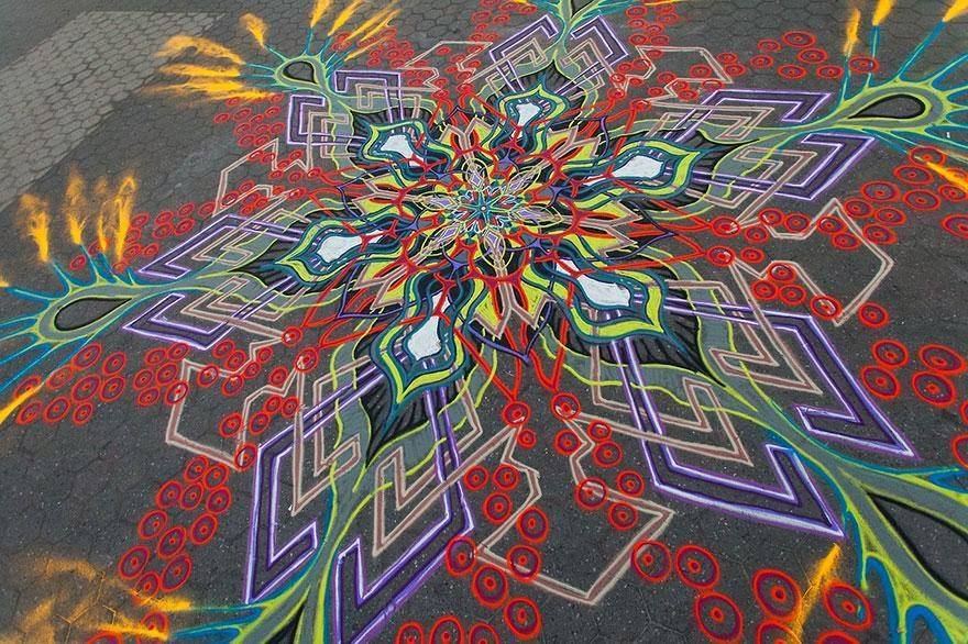 headyhunter:  Sand Paintings by Joe Mangrum Heady Hunter Glass Art Gallery 