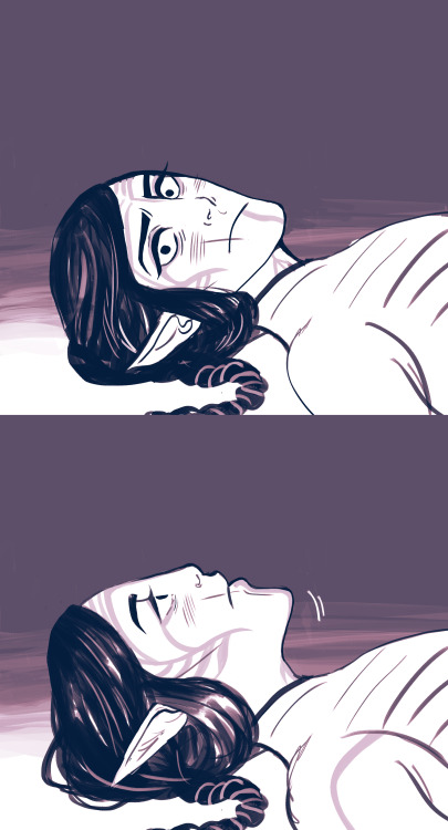 limpstella:a pre-fade conversation. a fluffy contrast to this ; v ;