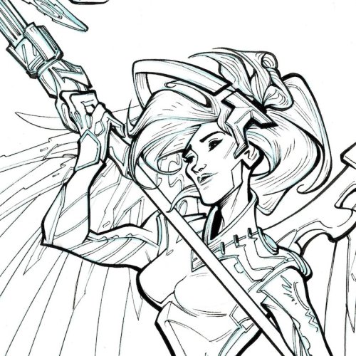 ufficiosulretro: !! IMPORTANT !! Charity Auction for my Mercy piece traditionally inked by my dear f