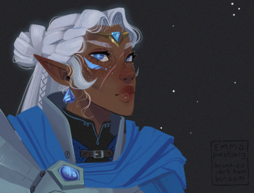 brontide-art:So i was thinking that Allura should technically be a queen/about an older Allura that 