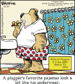 Another Pluggers Comic, this time involving Andy Bear, 