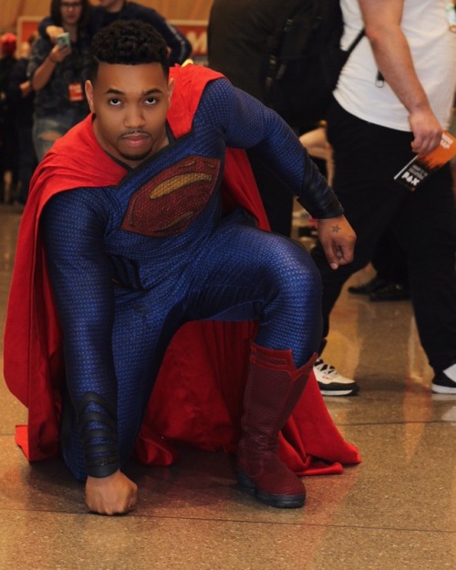superheroesincolor: Superman by   ml8807   /  #28DaysofBlackCosplay   “From Spider-Man to Superman. Black excellence.”  Get the comics here  [Follow SuperheroesInColor faceb / instag / twitter / tumblr / pinterest]  