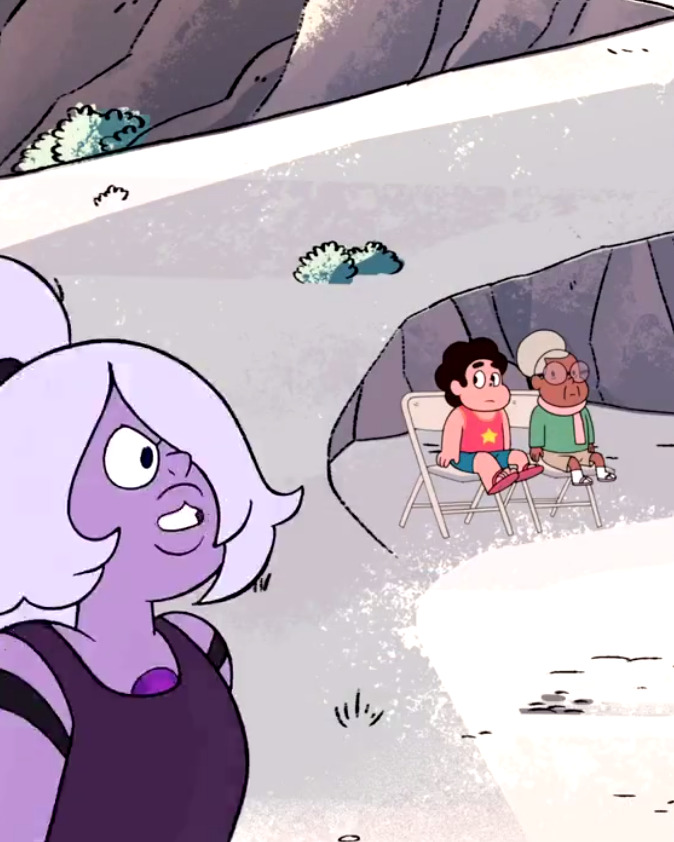 exorcistblues:  steven universe: [ amethyst ] beach episode appreciation post, because