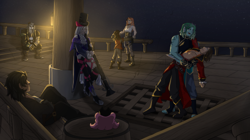 Riptide Wait Is Still Going Too Long But I'll Keep Drawing To Cope. And Yes This Is The Largest Group
