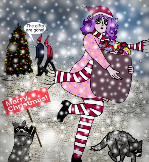 Merry Christmas! :D Subscribe to me and read my comic on deviantart: http://missmagicgirl.deviantart