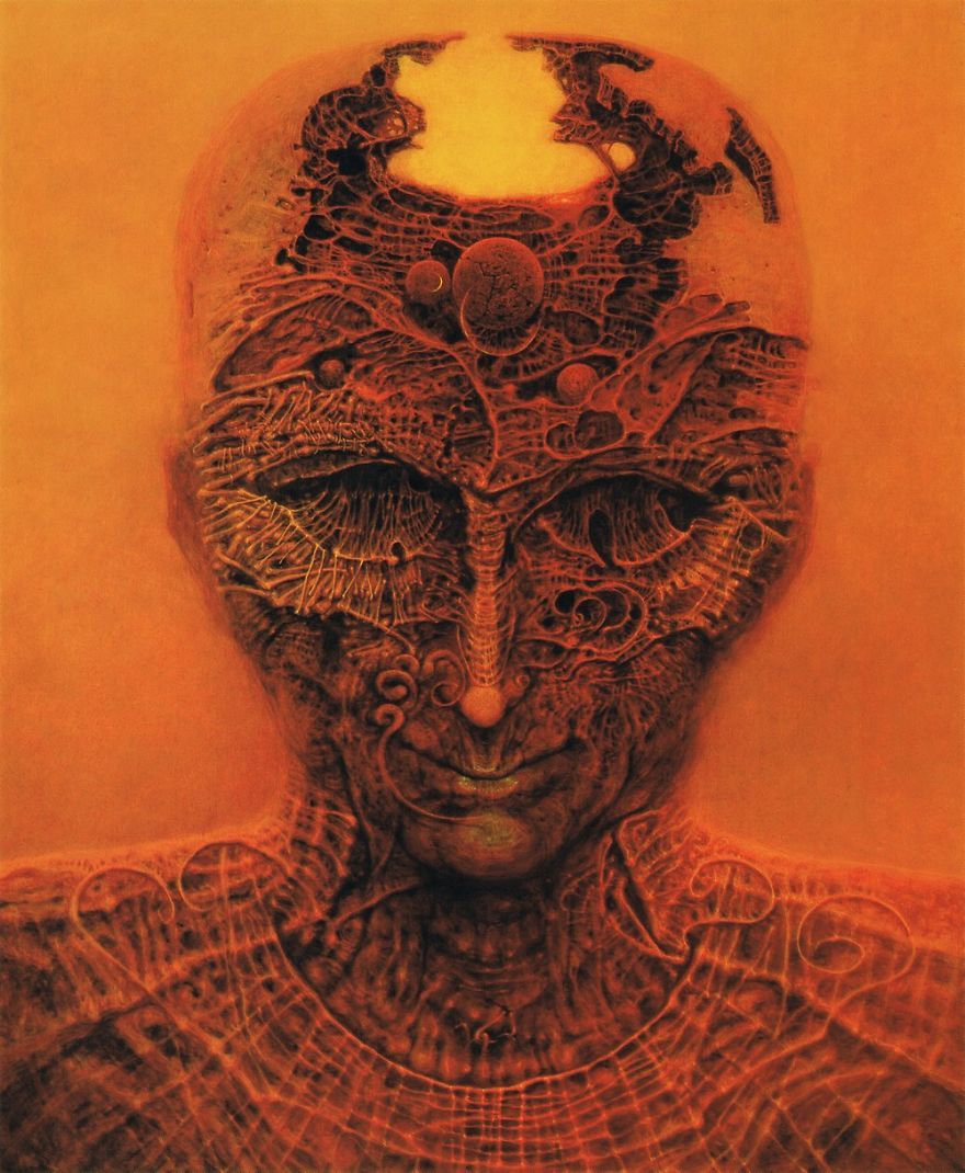 Creepy Art — Artist: Zdzisław Beksiński More creepy art
