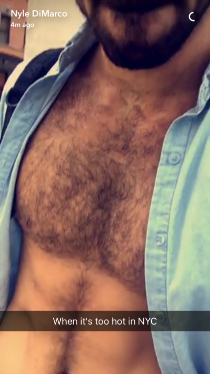 nyledimarcofans:  When anywhere honey, not just NYC you don’t need your shirt buttoned 