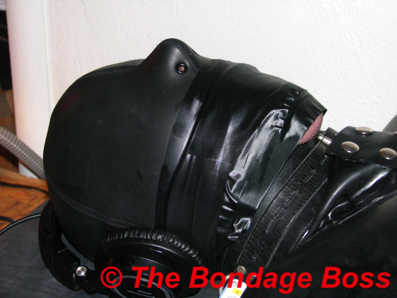 thebondageboss:  Update - Friday, October 31, 2014  4:50 PM   SIR added more tape