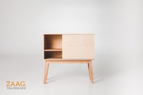 ZAAG. is a series of woodwork designed & made by Tina Peirlinck. (Source: www.10a-peirlinck.be)