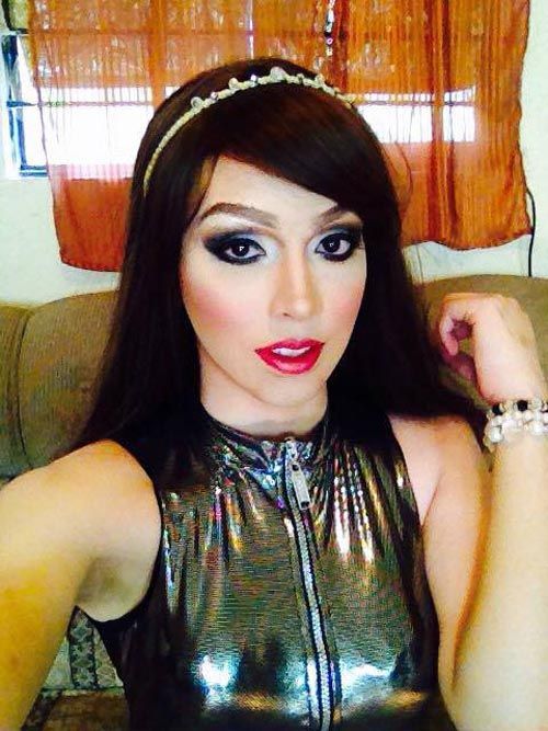 drag-queens-etc: Lovely pvc dress. that&rsquo;s hot