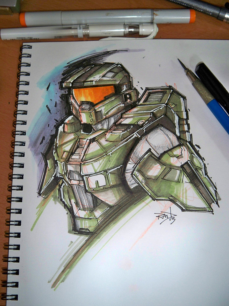 The Halo Man — thegameisalife: El que es artista lo es hasta...