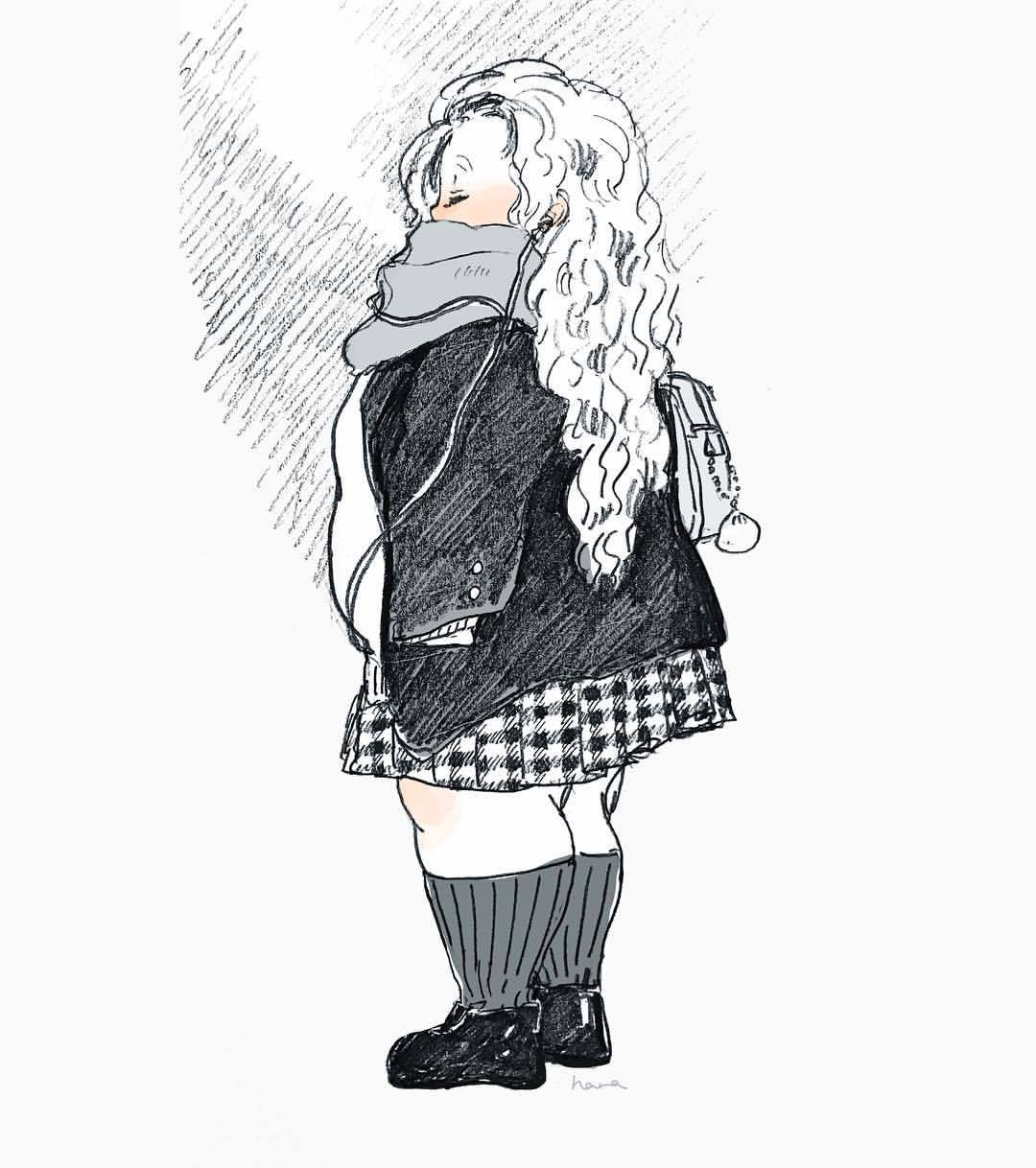 haraatsume:  ❄️💭 / cold
