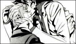 inkyindigo:  Chris and Rayflo + hugging 