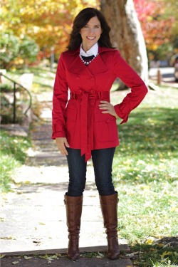 MRS. AMERICAN MADE — A quick example of how I layer to keep warm when...