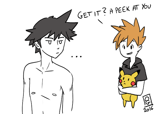 whatthefanverse:   I asked a friend a Pokémon joke with Red and Blue/Green and he