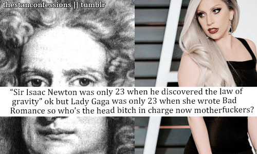 sft425:  sazeracslings:  Reblogging because of the inference that Sir Isaac Newton