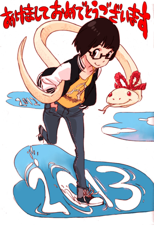 leseanthomas:  Illustrations from one of my favorites, GAINAX animator Ishizaki Toshio (AKA SUSHIO).  