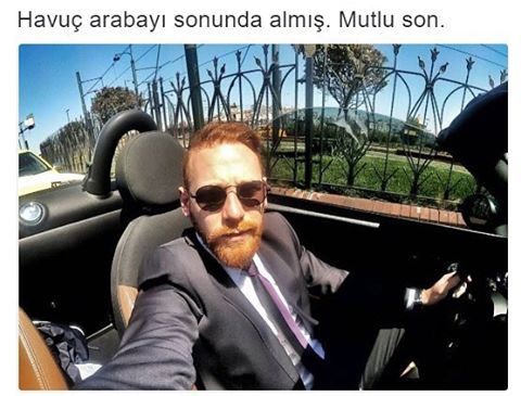 Havuç arabayı sonunda...