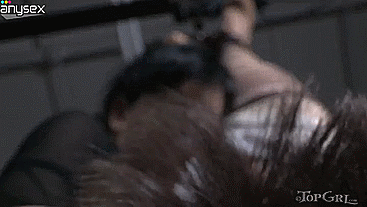 hardbdsmgif:  Hanging helpless pig. Part 2 of 2. 
