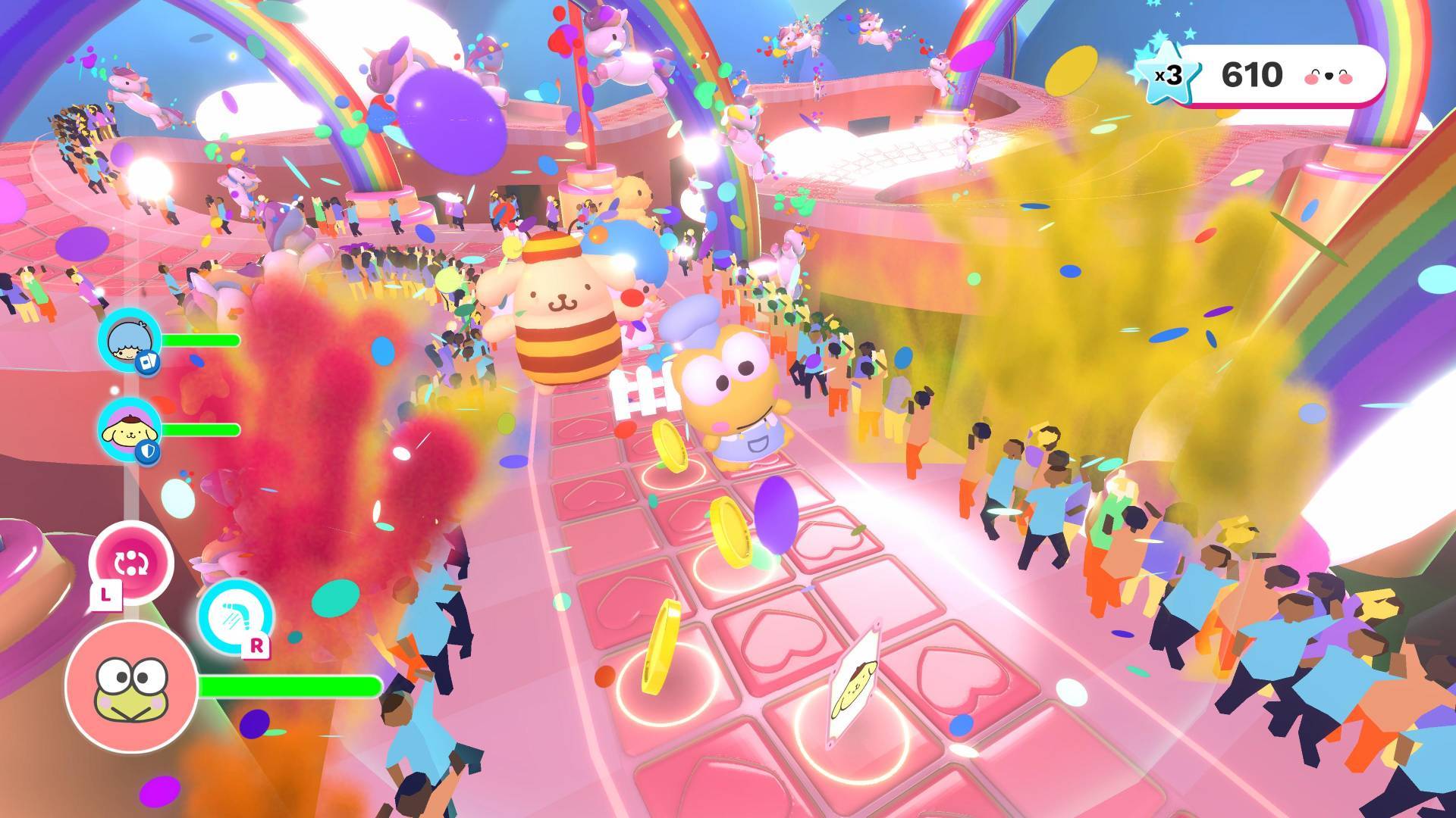 Hello Kitty and Friends Happiness Parade, Nintendo Switch, Review, Screenshots