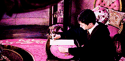 daenerys-targaryen-archive:  get to know me meme: 1/10 movies ♦ the harry potter movies  Of course it is happening inside your head, Harry, but why on earth should that mean that it is not real?  