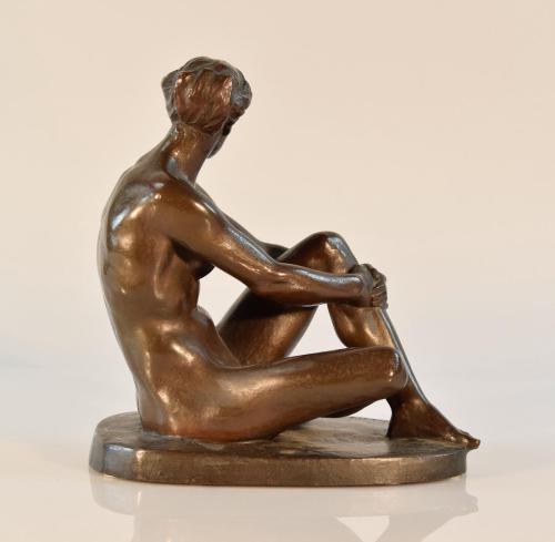 L. Manzel. Bronze