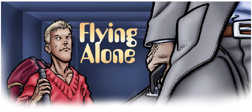 bdzvld:  Ian Hanks - artwork from the “Flying Alone” comic