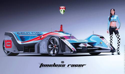 FUTURE LE MANS: The 2027 Masucci X-7. Design: © 2013 Daniel Simon. (via Daniel Simon)