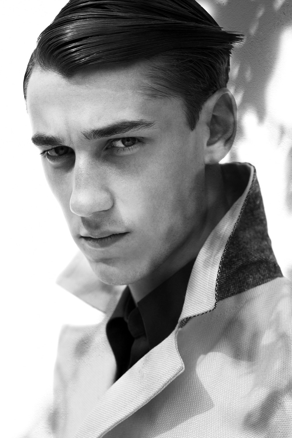 strangeforeignbeauty:  Harvey James | Photographed by Karl Simone for Client Style
