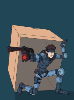 xombiedirge:  Solid Snake by Ricardo Ramírez 