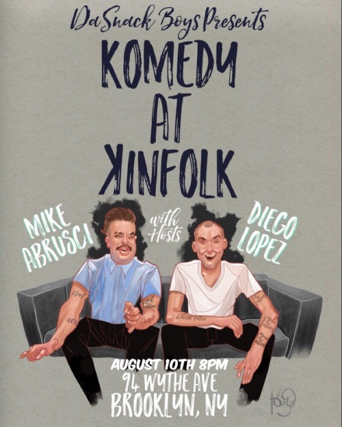 Hey NYC friends, I&rsquo;m hosting this free and awesome comedy show in Williamsburg tonight wit