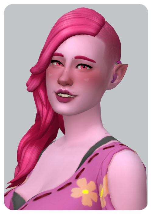 @wildlyminiaturesandwich's Harlyn Hair Recolored