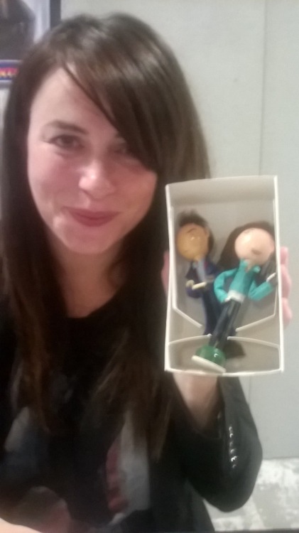 The totally FaBi eve miles with her FaBi DaBi Torchwood dolls
