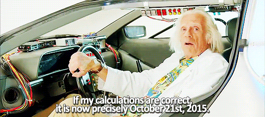 fdelopera:  beeishappy:  Thanks, Doc.  I’m not crying there’s just a DeLorean