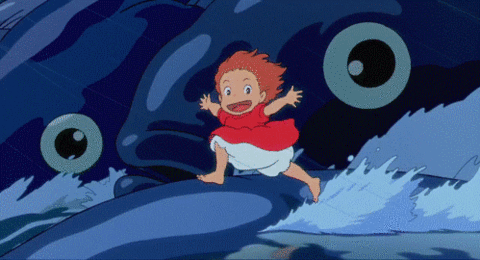 Hurry to the cinemas: the adorable #Ponyo is making waves on the big screen until Thursday. www.stud