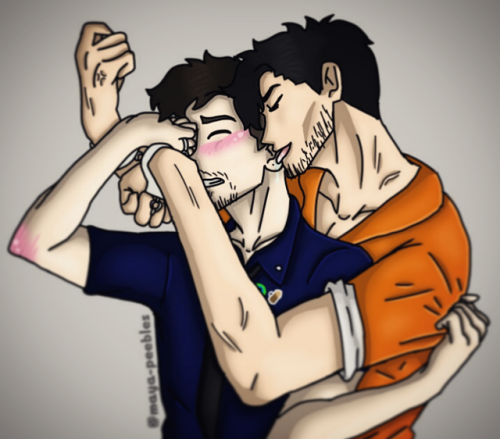 Prisoner Mark Is Really Horny For Officer Sean~ >:3