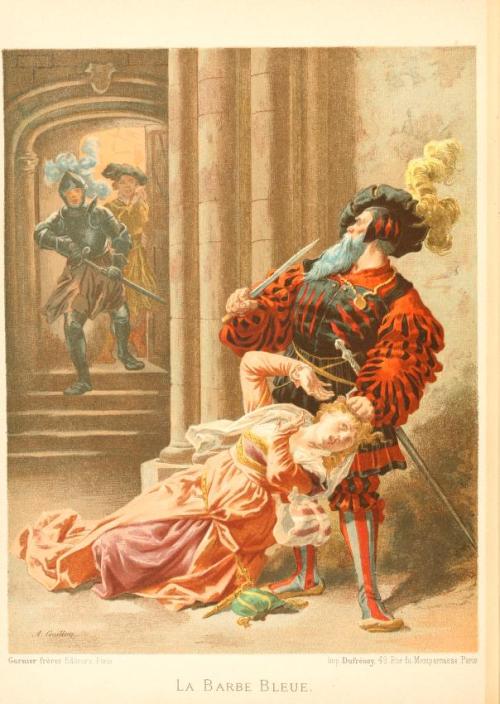 Bluebeard by Antoinette Lix in Contes de Perrault, ca. 1904