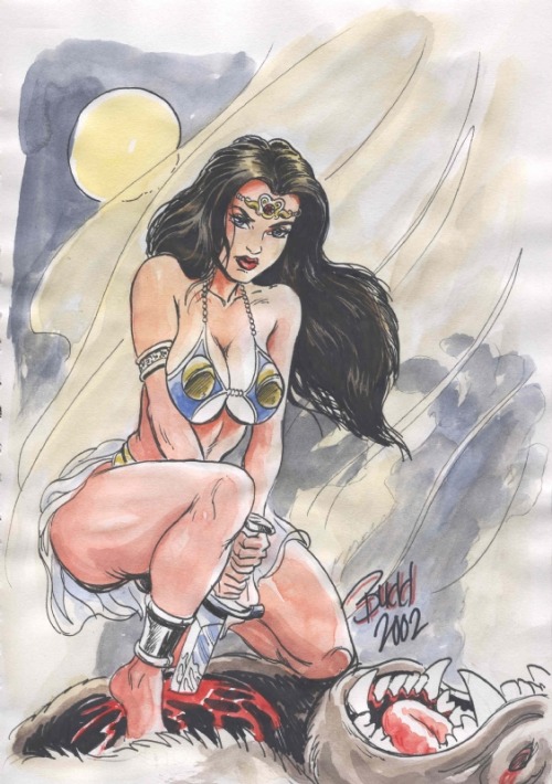 Dejah Thoris by Budd Root.