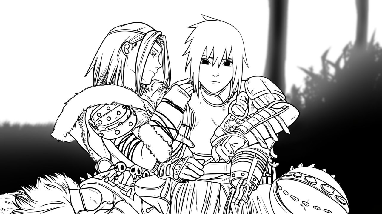 inkandcarnage:A hiccstrid/httyd Sasusaku adult photos