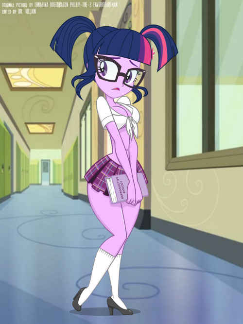 grimphantom2:  ninsegado91:  kukutjulu01:  Twilight Sparkle (Sci-Twi) - Schoolgirl by DrVillain   Wow sexy Twi😍  So thick =3   so yummy~ ;9