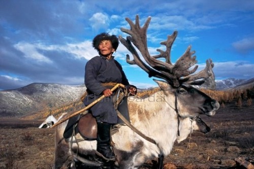 megarah-moon:  A Photographer Recently Discovered A Lost Mongolian Tribe. These Stunning Photos Are Hard To Believe. For example, this tribe was not lost, but more so unknown. They were recently rediscovered, and with that discovery, we found out a lot
