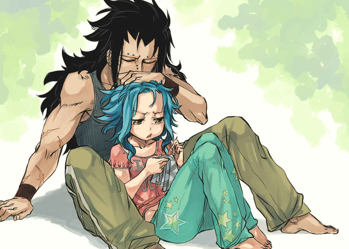 rboz:   "It was a gift, Gajeel. You should take care of it...!""...Sorry,