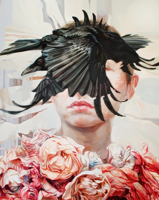 culturenlifestyle:  Enigmatic Surreal Portraits Are Enraptured by Nature Artist