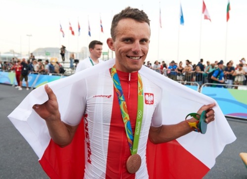 Rafał Majka - bronze medal in cycling at Olympic Games in Rio 2016.When he remembered how to speak p