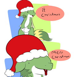 Shortcircuitmlp:  Merr Christmas To All And To All A Goud Nigh.  X3 Merr Chrizmiss