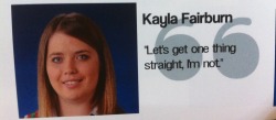 jesustchris:  the best senior quote i have